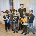 Военная вечеринка для детей с аниматорами в Гаграх