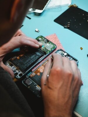 Экспресс-чистка телефона от пыли